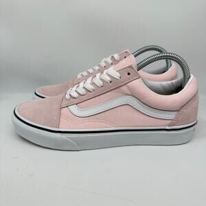 Vans Old Skool Low Top Blush Pink Sneakers Womens Size 9.5 Mens 8 NWT